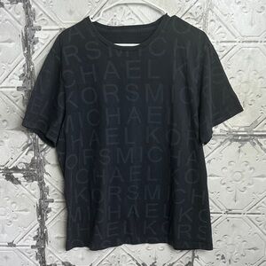 Michael Kors Charcoal Logo Tee